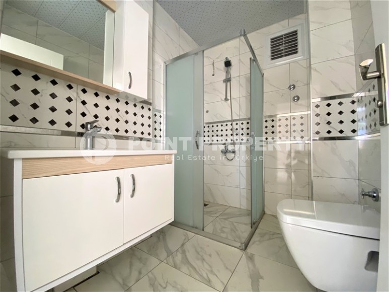 Unfurnished apartment with two bedrooms, in one of the best areas of Alanya - lower Oba-id-5456-photo-12