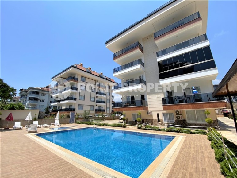 Unfurnished apartment with two bedrooms, in one of the best areas of Alanya - lower Oba-id-5456-photo-18