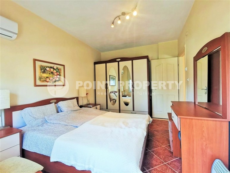 Меблированные апартаменты с двумя спальными комнатами, в тихом районе города Аланья- Тосмур-id-5457-фото-7