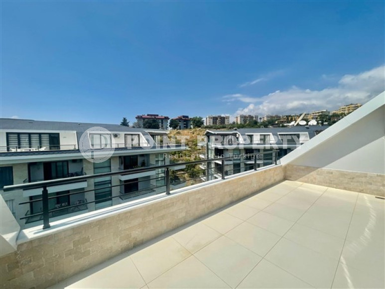 Furnished duplex 3+1 in a complex with hotel infrastructure 600m from the sea in the Kestel area, Alanya-id-1431-photo-12