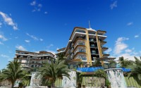 Apartments in a luxury residential complex at the initial stage of construction in the prestigious area of Alanya - Kestel-id-5459-photo-3