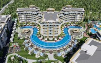 Apartments in a luxury residential complex at the initial stage of construction in the prestigious area of Alanya - Kestel-id-5459-photo-6
