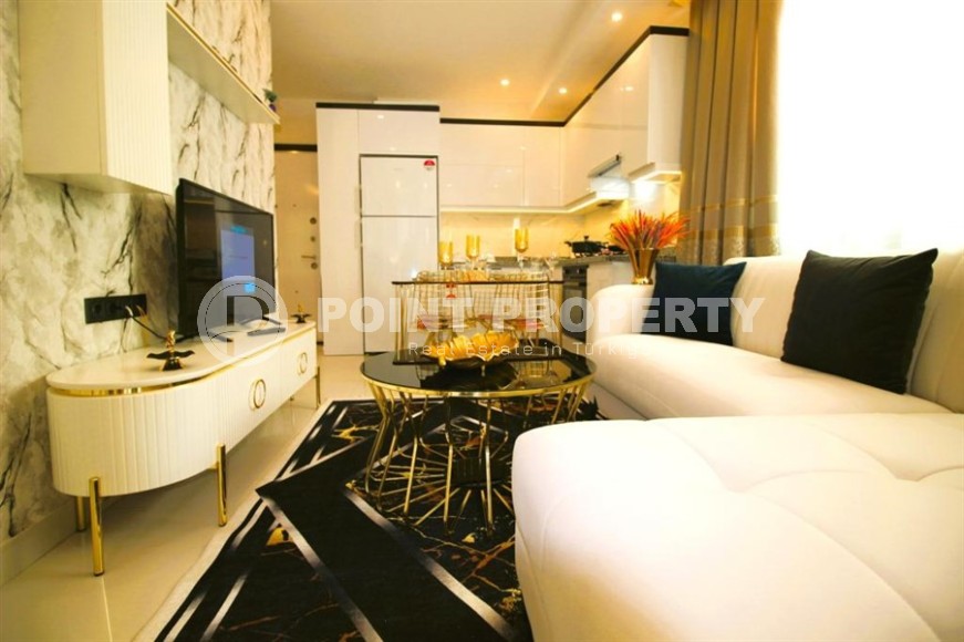 Комфортабельная современная квартира 1+1, общей площадью 53 м2, в 300 метрах от пляжа и набережной-id-5460-фото-2