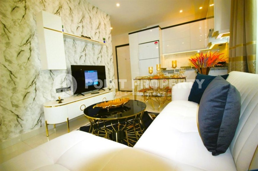 Комфортабельная современная квартира 1+1, общей площадью 53 м2, в 300 метрах от пляжа и набережной-id-5460-фото-4