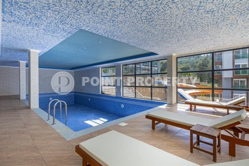 Stylish modern apartment 1+1, with a total area of 65 m2, 400 meters from the sea in a quiet area of Alanya - Kargicak-id-5462-photo-8