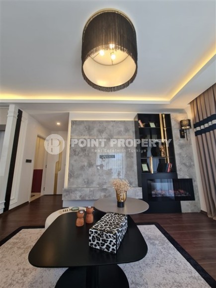 Стильная современная квартира 2+1, с новой мебелью и бытовой техникой, в самом центре Аланьи-id-5467-фото-6