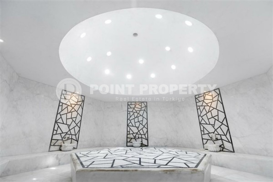 Furnished duplex 3+1 in a complex with hotel infrastructure 600m from the sea in the Kestel area, Alanya-id-1431-photo-29