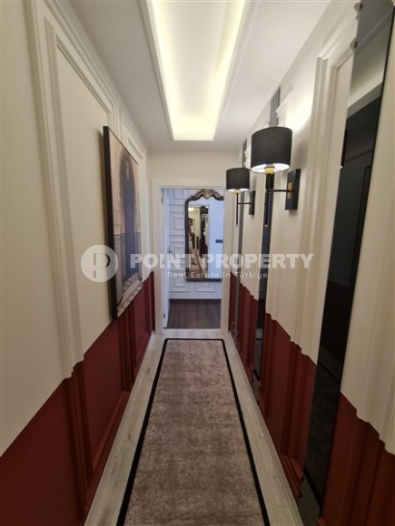 Стильная современная квартира 2+1, с новой мебелью и бытовой техникой, в самом центре Аланьи-id-5467-фото-21