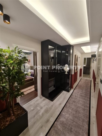 Стильная современная квартира 2+1, с новой мебелью и бытовой техникой, в самом центре Аланьи-id-5467-фото-23