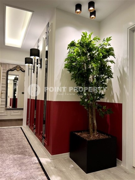 Стильная современная квартира 2+1, с новой мебелью и бытовой техникой, в самом центре Аланьи-id-5467-фото-25