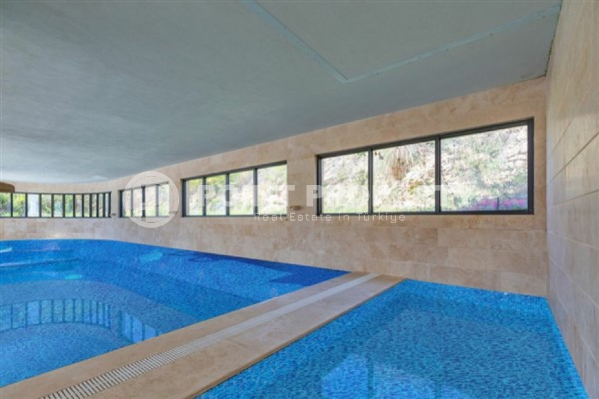 Furnished duplex 3+1 in a complex with hotel infrastructure 600m from the sea in the Kestel area, Alanya-id-1431-photo-31