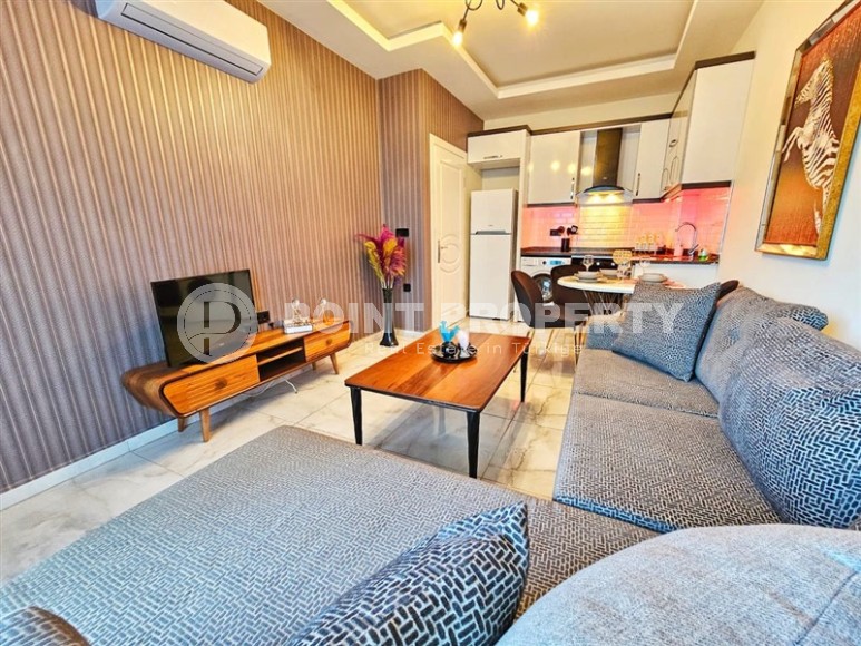 Stylish small apartment with designer renovation, 1+1 layout, in the Mahmutlar area-id-5468-photo-3
