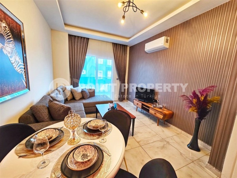 Stylish small apartment with designer renovation, 1+1 layout, in the Mahmutlar area-id-5468-photo-5