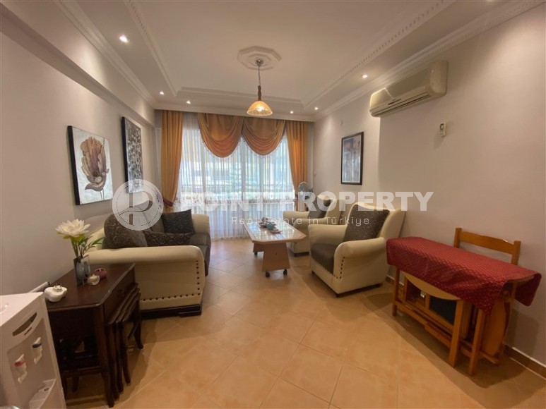 Уютная небольшая квартира, планировкой 1+1, возле моря в районе города Аланья - Махмутлар-id-5469-фото-1