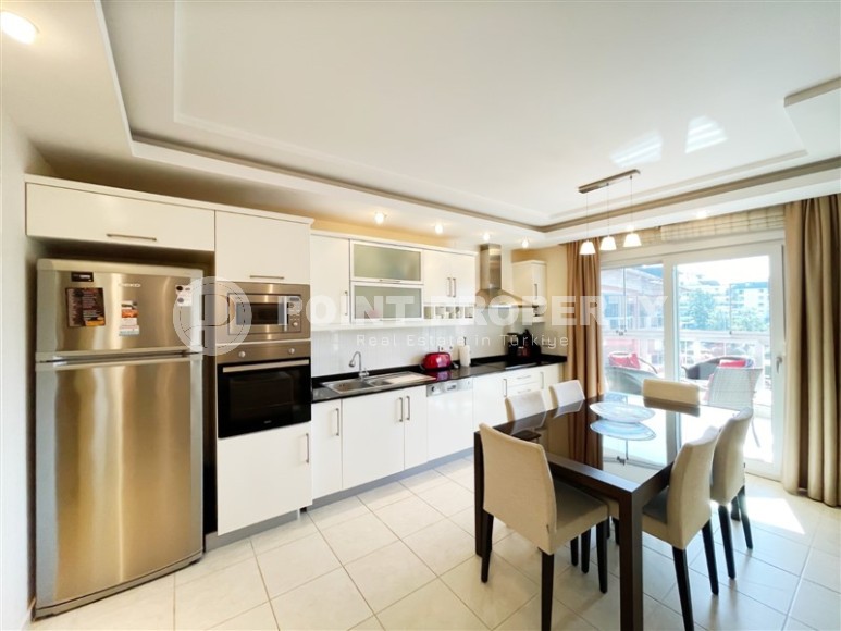 Светлые, просторные двухуровневые апартаменты, планировкой 4+1, в районе города Аланья - нижняя Оба-id-5470-фото-2