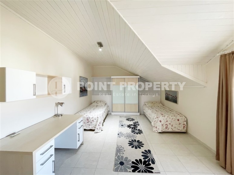 Светлые, просторные двухуровневые апартаменты, планировкой 4+1, в районе города Аланья - нижняя Оба-id-5470-фото-14