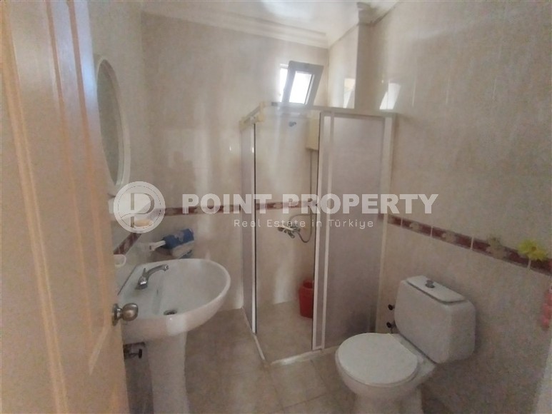 Partially furnished apartment with three bedrooms, in a well-maintained residential complex on the first coastline from the Mediterranean Sea, in the Mahmutlar area-id-5478-photo-14