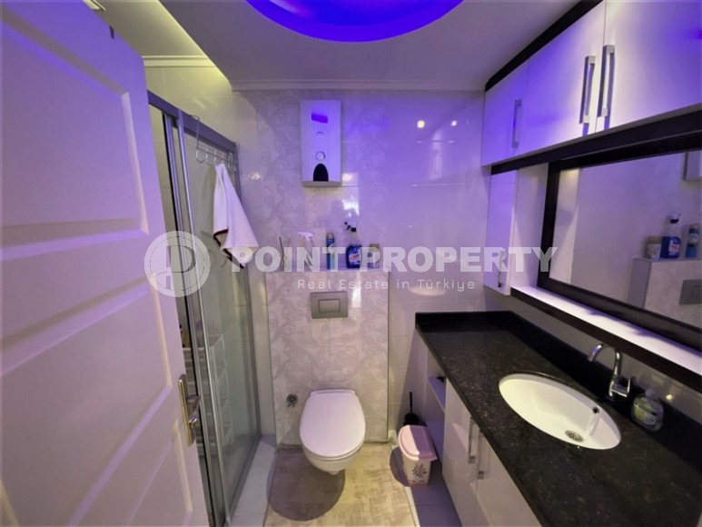 Меблированные апартаменты планировкой 1+1, в современном жилом комплексе возле Средиземного моря, в районе города Аланья - Махмутлар-id-5479-фото-6