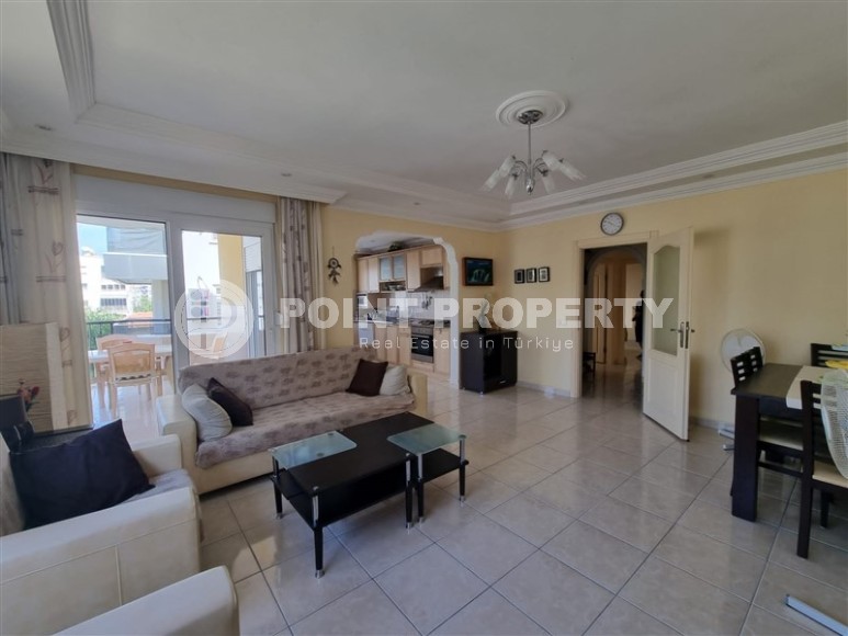 Меблированная квартира планировкой 2+1, в ухоженном жилом комплексе возле Средиземного моря, в районе города Аланья - нижняя Оба-id-5481-фото-3