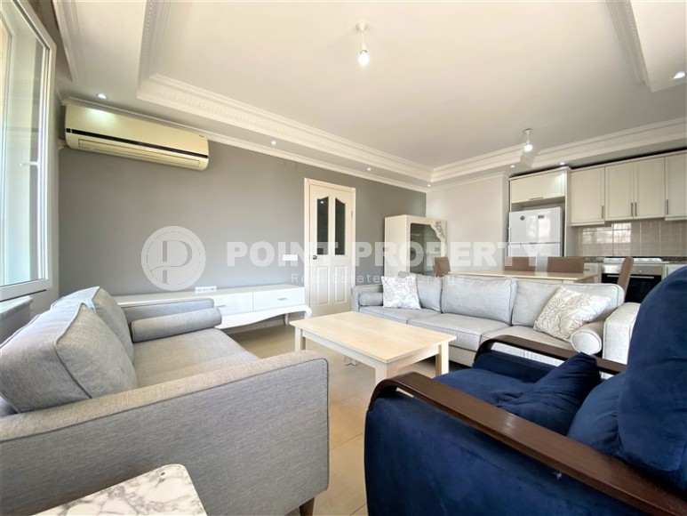 Меблированные апартаменты 2+1 в 850 метрах от моря в центре Аланьи-id-5482-фото-2