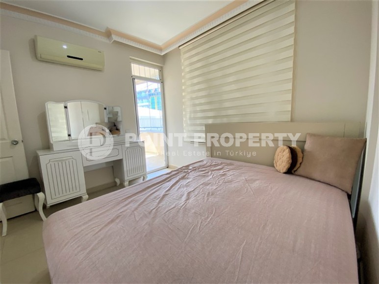 Меблированные апартаменты 2+1 в 850 метрах от моря в центре Аланьи-id-5482-фото-12