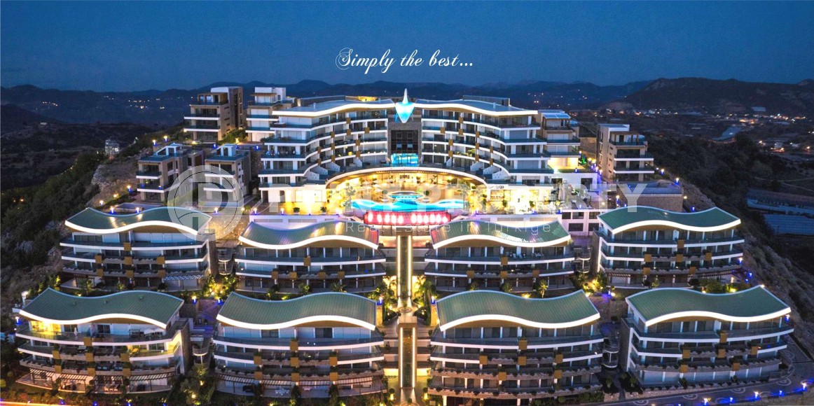 Stylish apartment overlooking the Mediterranean Sea, 2+1 layout, in the Alanya - Konakli area-id-5455-photo-1
