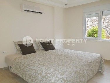 Апартаменты с выходом в сад и видом на Средиземное море, планировкой 2+1, в районе города Аланья - Конаклы-id-5484-фото-5