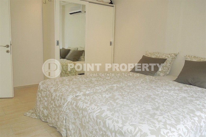 Апартаменты с выходом в сад и видом на Средиземное море, планировкой 2+1, в районе города Аланья - Конаклы-id-5484-фото-6