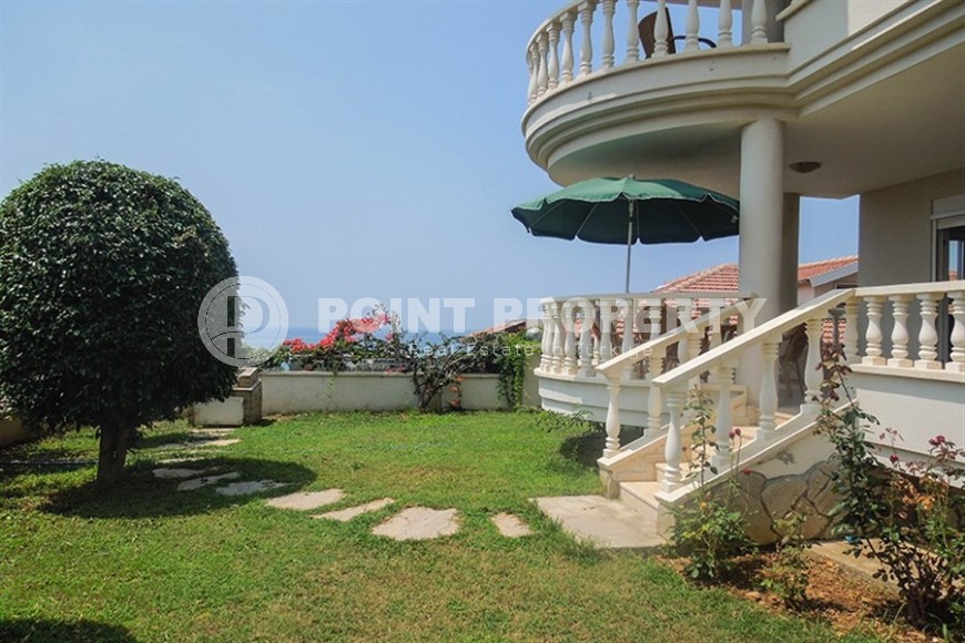 Апартаменты с выходом в сад и видом на Средиземное море, планировкой 2+1, в районе города Аланья - Конаклы-id-5484-фото-12