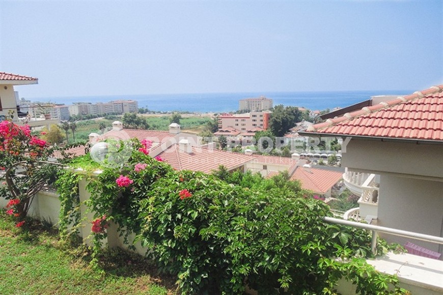 Апартаменты с выходом в сад и видом на Средиземное море, планировкой 2+1, в районе города Аланья - Конаклы-id-5484-фото-14