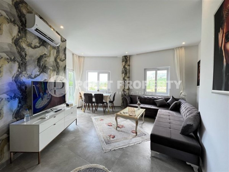 Меблированная квартира 1+1, 70м², у подножия гор в районе Алании - Каргыджак-id-1434-фото-8