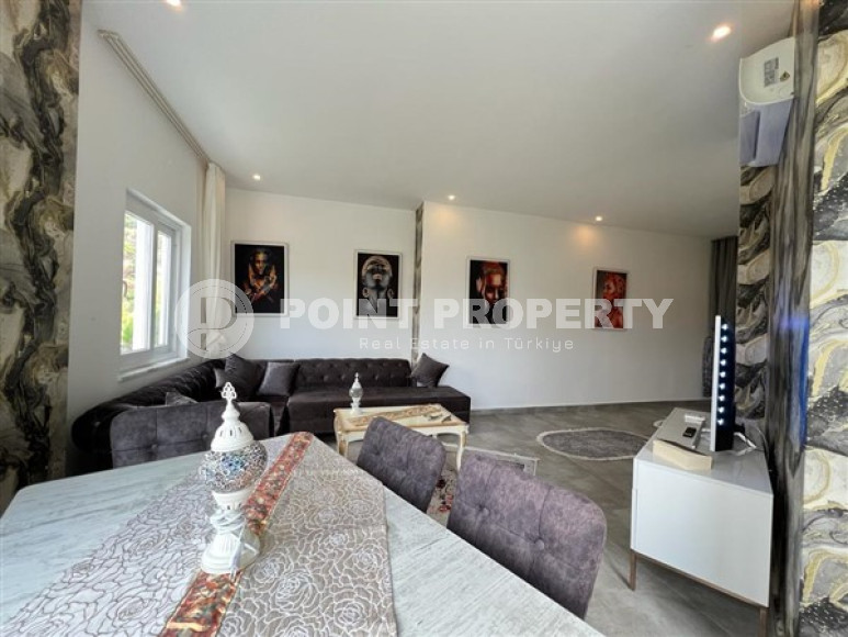 Меблированная квартира 1+1, 70м², у подножия гор в районе Алании - Каргыджак-id-1434-фото-9