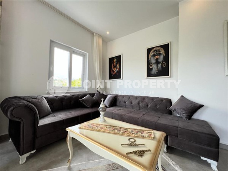 Меблированная квартира 1+1, 70м², у подножия гор в районе Алании - Каргыджак-id-1434-фото-10