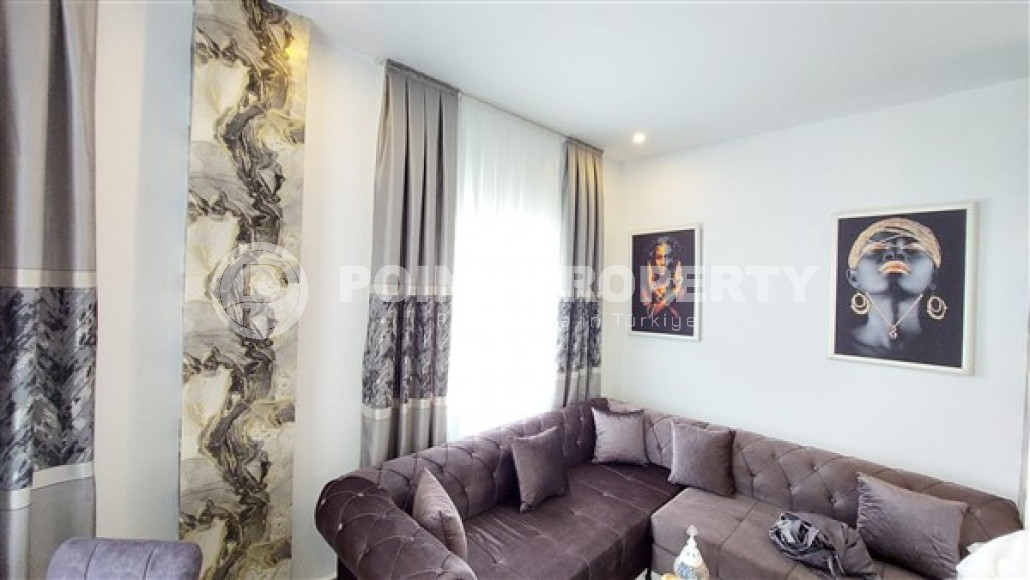 Меблированная квартира 1+1, 70м², у подножия гор в районе Алании - Каргыджак-id-1434-фото-15