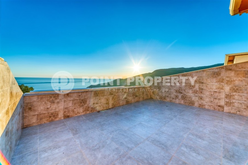 Апартаменты 4+1 в таунхаусе  с новым качественным ремонтом, в элитном районе Аланьи - Бекташ-id-5490-фото-26