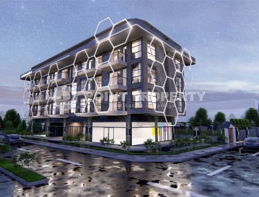 Apartments with layouts 1+1, 2+1, in a residential complex under construction, in the area of Alanya - lower Oba-id-5491-photo-1