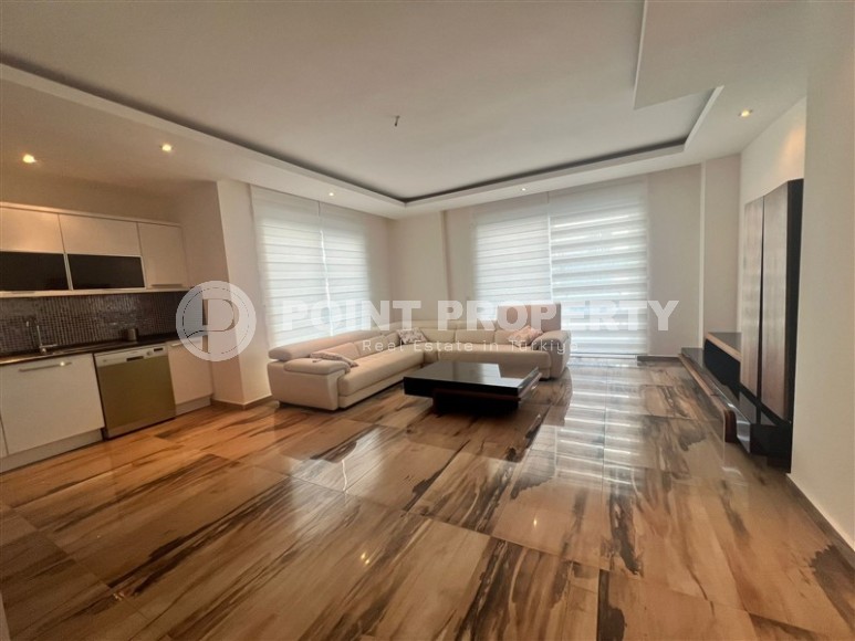 Комфортабельные апартаменты с тремя спальными комнатами и видом на Средиземное море, в ухоженном жилом комплексе 2015 года постройки, в районе Махмутлар-id-5492-фото-1