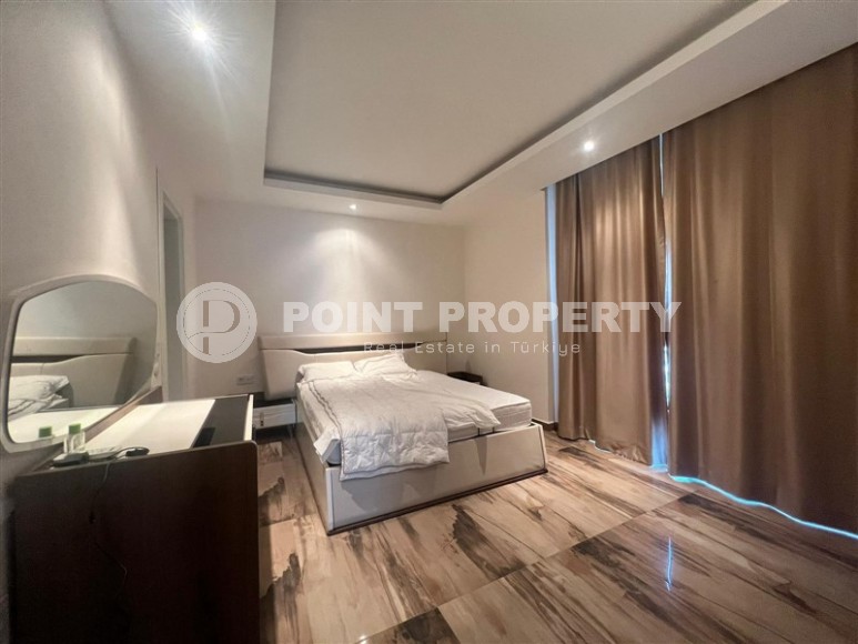 Комфортабельные апартаменты с тремя спальными комнатами и видом на Средиземное море, в ухоженном жилом комплексе 2015 года постройки, в районе Махмутлар-id-5492-фото-5