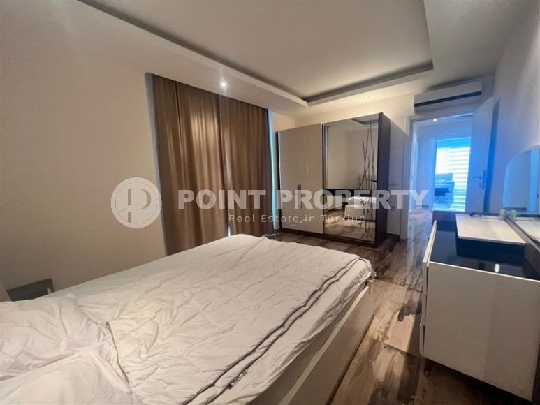 Комфортабельные апартаменты с тремя спальными комнатами и видом на Средиземное море, в ухоженном жилом комплексе 2015 года постройки, в районе Махмутлар-id-5492-фото-6