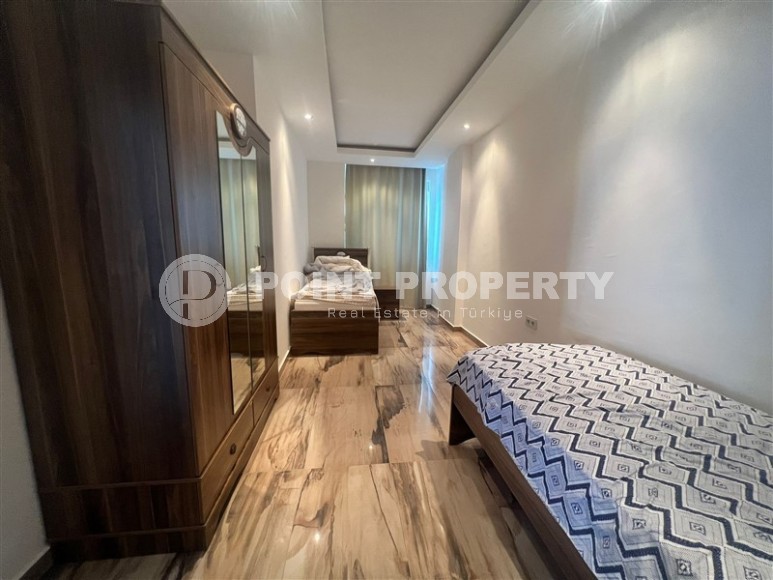 Комфортабельные апартаменты с тремя спальными комнатами и видом на Средиземное море, в ухоженном жилом комплексе 2015 года постройки, в районе Махмутлар-id-5492-фото-7