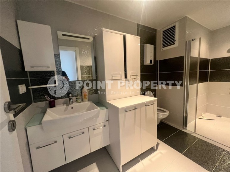 Комфортабельные апартаменты с тремя спальными комнатами и видом на Средиземное море, в ухоженном жилом комплексе 2015 года постройки, в районе Махмутлар-id-5492-фото-8