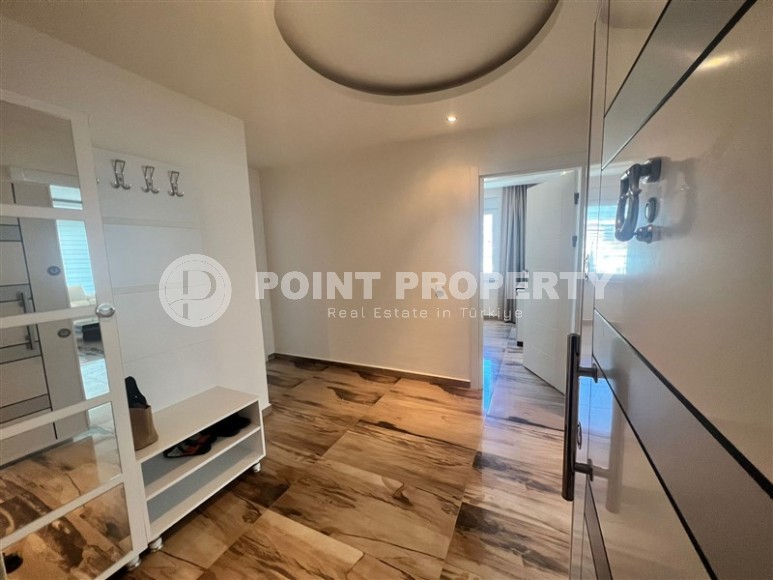 Комфортабельные апартаменты с тремя спальными комнатами и видом на Средиземное море, в ухоженном жилом комплексе 2015 года постройки, в районе Махмутлар-id-5492-фото-10