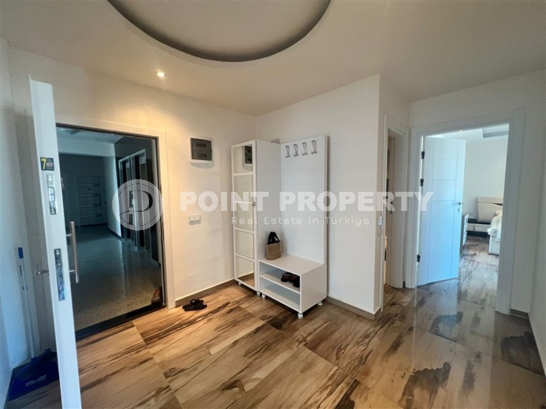 Комфортабельные апартаменты с тремя спальными комнатами и видом на Средиземное море, в ухоженном жилом комплексе 2015 года постройки, в районе Махмутлар-id-5492-фото-11