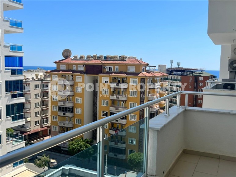 Комфортабельные апартаменты с тремя спальными комнатами и видом на Средиземное море, в ухоженном жилом комплексе 2015 года постройки, в районе Махмутлар-id-5492-фото-13