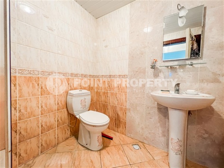 Уютная квартира с двумя спальными комнатами, в шаговой доступности от Средиземного моря, в районе города Аланья - Махмутлар-id-5493-фото-6