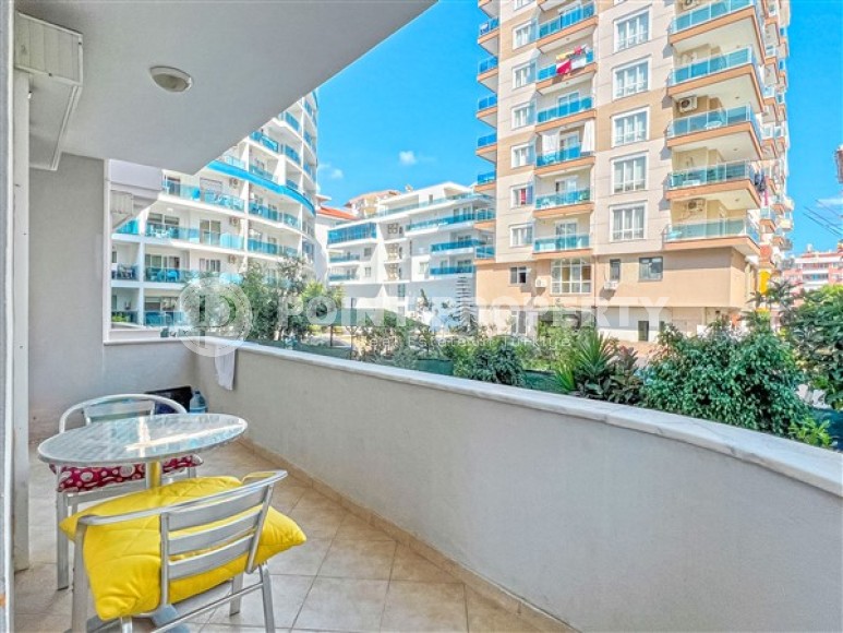 Уютная квартира с двумя спальными комнатами, в шаговой доступности от Средиземного моря, в районе города Аланья - Махмутлар-id-5493-фото-7