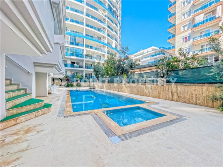 Уютная квартира с двумя спальными комнатами, в шаговой доступности от Средиземного моря, в районе города Аланья - Махмутлар-id-5493-фото-11