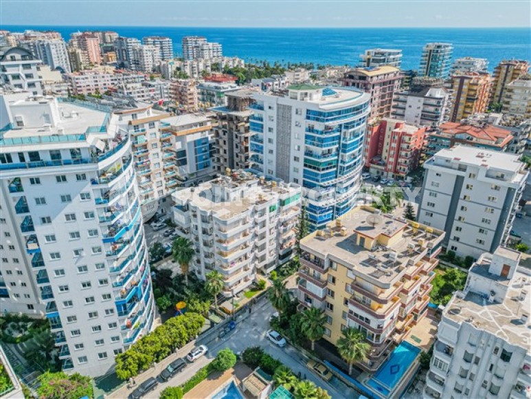 Уютная квартира с двумя спальными комнатами, в шаговой доступности от Средиземного моря, в районе города Аланья - Махмутлар-id-5493-фото-13