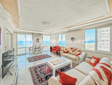 Apartment with two bedrooms and views of the Mediterranean Sea, in a residential complex on the first coastline, in the Mahmutlar area-id-5494-photo-1