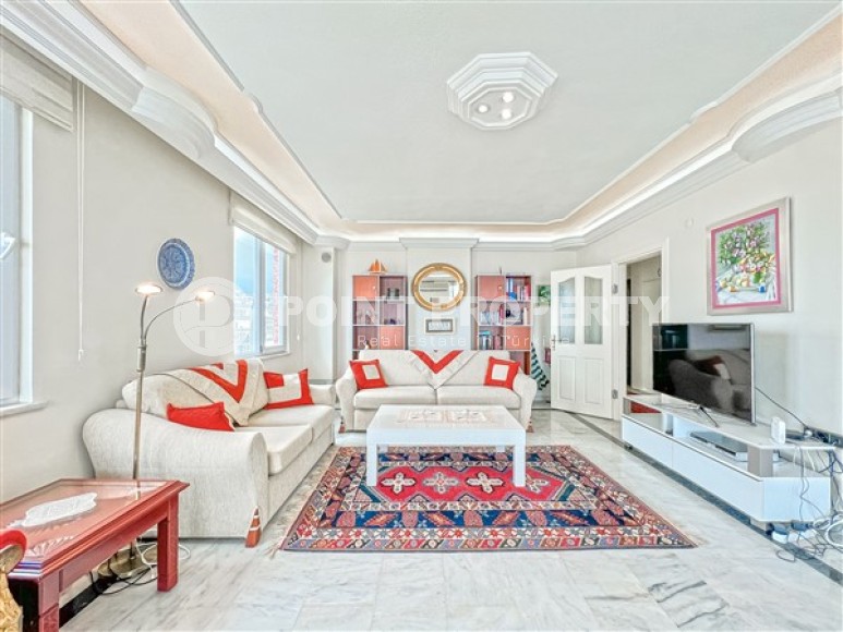 Apartment with two bedrooms and views of the Mediterranean Sea, in a residential complex on the first coastline, in the Mahmutlar area-id-5494-photo-5